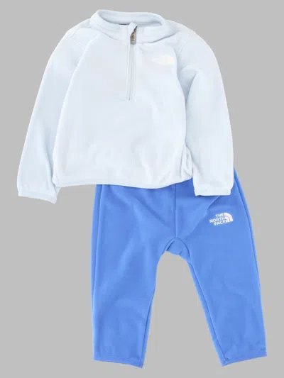 The North Face Baby Glacier Mini Track Suit Set For Boys In Multi
