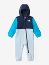 The North Face Baby Glacier Romper In Blue