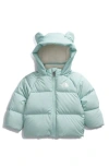 The North Face Baby North Down Fleece Lined Jacket In Muted Pine