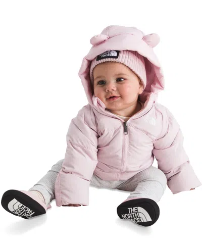 The North Face Baby North Down Fleece-lined Jacket In Pink