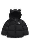 The North Face Baby North Down Fleece Lined Jacket In Tnf Black