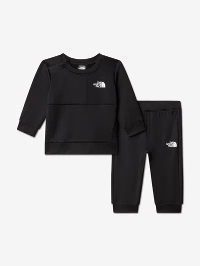 The North Face Kids'  Baby Performance Fleece Tracksuit In Black