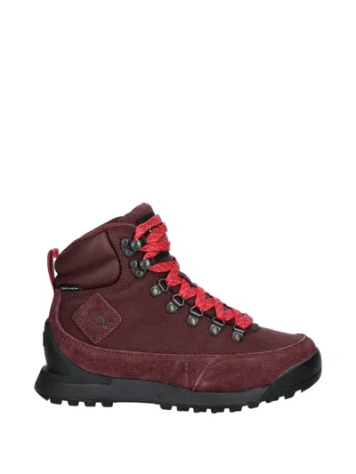 The North Face Back To Berkeley Iv Lace-up Ankle Performance Boots In Burgundy