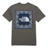 The North Face Bandana T-shirt 'brown' In Green