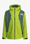 The North Face Barr Lake Hooded Zip-up Jacket In Green