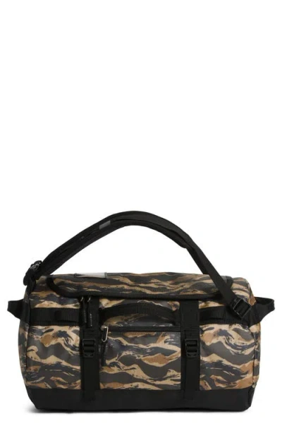 The North Face Base Camp 31l Duffle Bag In New Taupe Green/ Tnf Black-npf