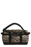 The North Face Base Camp 31l Duffle Bag In New Taupe Green/tnf Black-npf