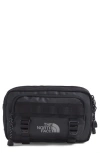 The North Face Base Camp Canvas Belt Bag In Tnf Black/asphalt Grey