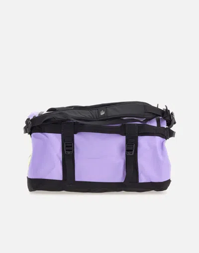 The North Face Base Camp Duffel Lilac/green Travel Bag In Blue