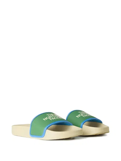 The North Face Kids' Base Camp Iii Logo-print Slides In Multi