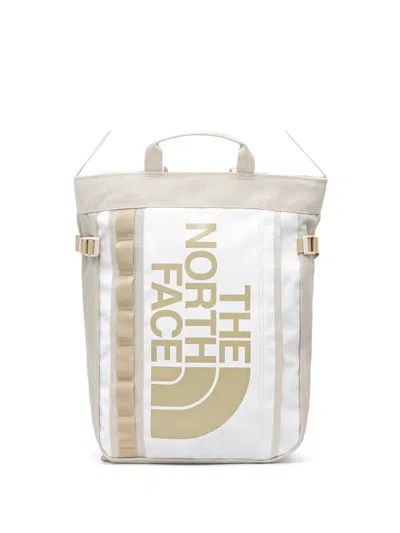 The North Face Base Camp Logo-print Tote-pack Backpack In White