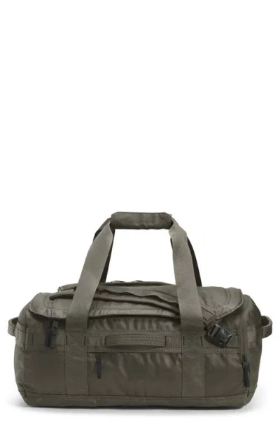 The North Face Base Camp Voyager 42l Duffle Bag In New Taupe Green/ Tnf Black
