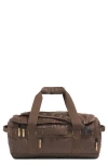 The North Face Base Camp Voyager 42l Duffle Bag In Smokey Brown/khaki Stone