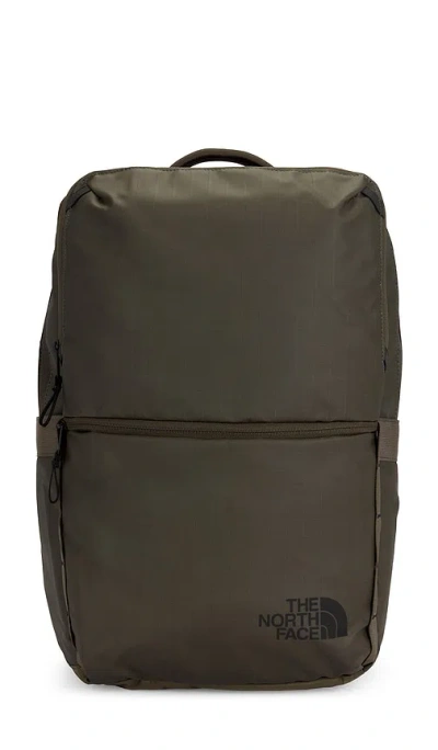 The North Face Base Camp Voyager Daypack Backpack In New Taupe Green/tnf Black-npf