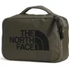 The North Face Base Camp Voyager Dopp Kit In New Taupe Green/black