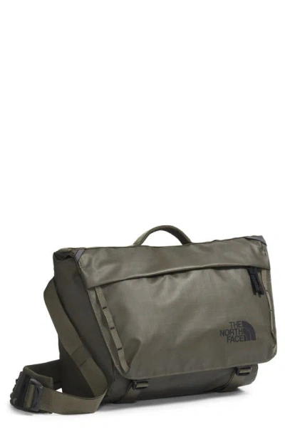 The North Face Base Camp Voyager Messenger Bag In Burgundy