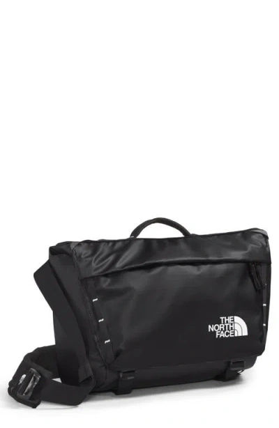 The North Face Base Camp Voyager Messenger Bag In Tnf Black/tnf White