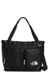 The North Face Base Camp Voyager Tote In Tnf Black/ Tnf White-npf