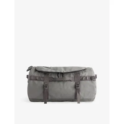 The North Face Base Camp Woven Duffle Bag In Gray