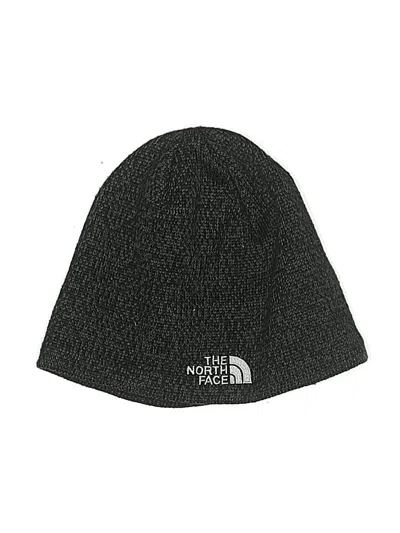 Pre-owned The North Face Beanie Hat In Black