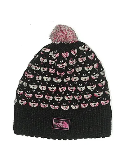 Pre-owned The North Face Kids' Beanie Hat In Black