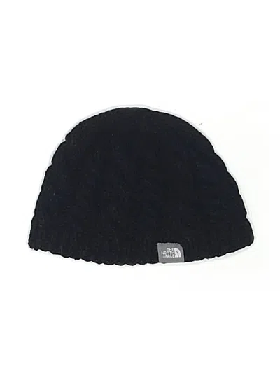 Pre-owned The North Face Beanie Hat In Black