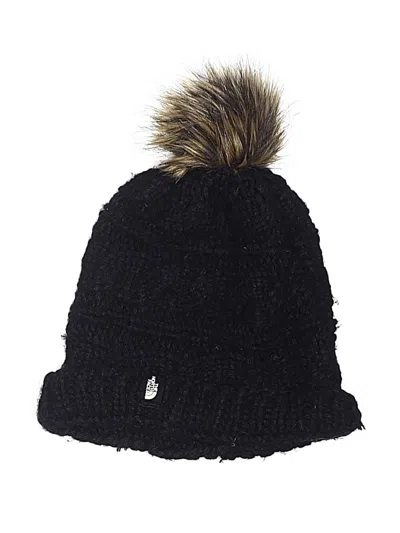 Pre-owned The North Face Beanie Hat In Black