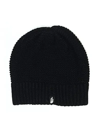 Pre-owned The North Face Beanie Hat In Black