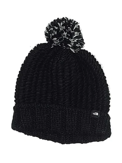 Pre-owned The North Face Beanie Hat In Black