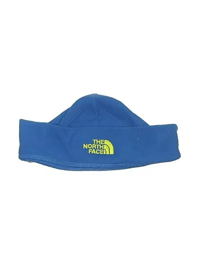 Pre-owned The North Face Kids' Beanie Hat In Blue