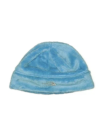 Pre-owned The North Face Kids' Beanie Hat In Blue