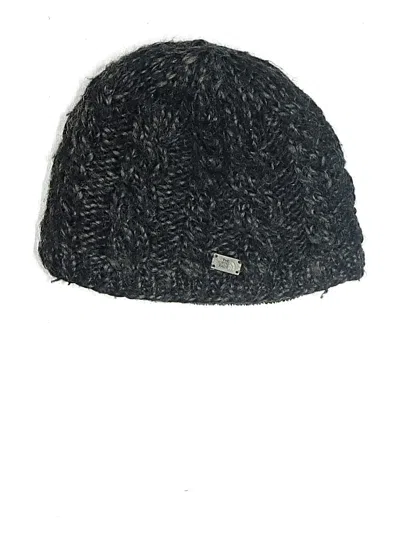 Pre-owned The North Face Beanie Hat In Gray