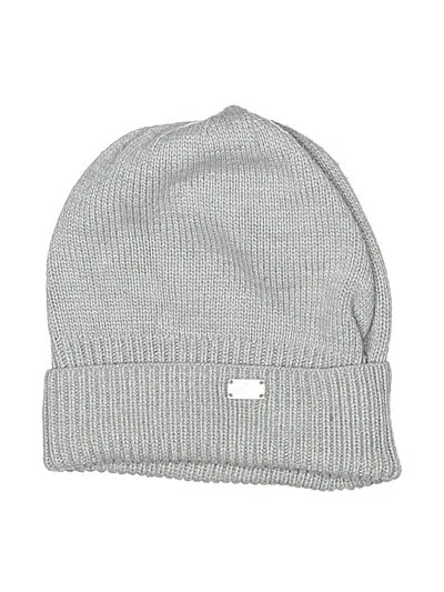 Pre-owned The North Face Beanie Hat In Gray