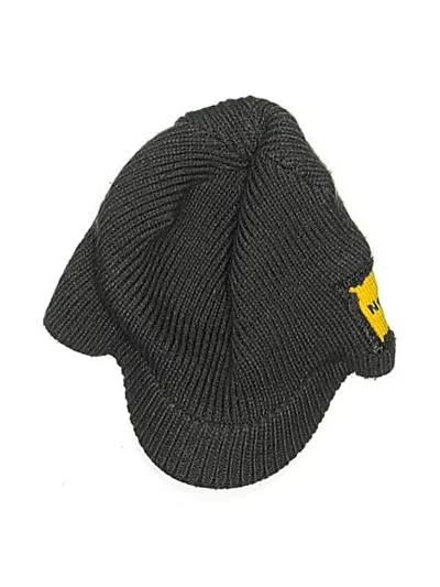 Pre-owned The North Face Kids' Beanie Hat In Gray