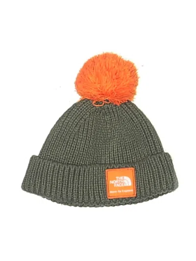 Pre-owned The North Face Babies' Beanie Hat In Green