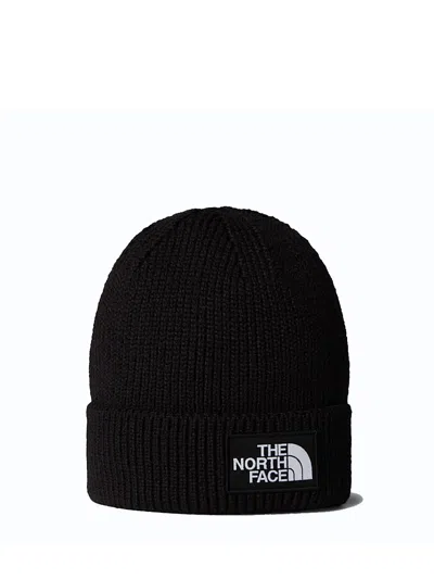 The North Face Beanie Hat Logo Box In White