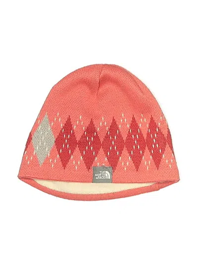 Pre-owned The North Face Beanie Hat In Orange