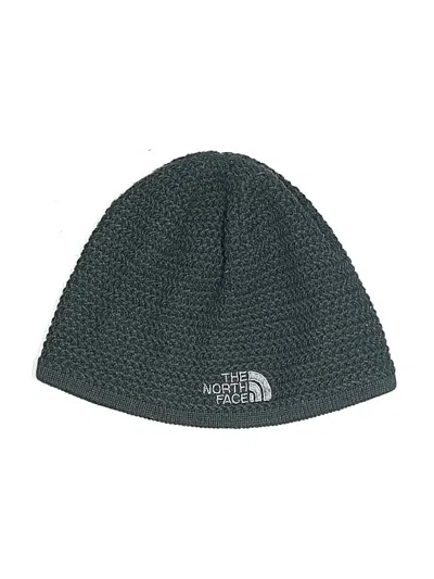 Pre-owned The North Face Beanie Hat In Teal