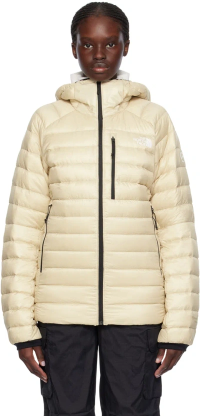 The North Face Beige Breithorn Down Jacket In 3x4 Gravel