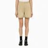 The North Face Beige Cotton-blend Bermuda Shorts In Neutrals