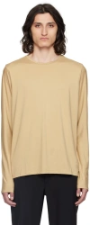 THE NORTH FACE BEIGE DUNE SKY LONG SLEEVE T-SHIRT