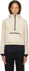 The North Face Beige Half-zip Jacket In Xia Great Sand
