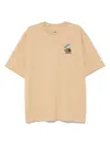 The North Face T-shirt Mountain Cleanup Beige Kaki In Beige