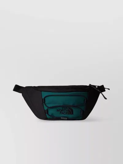 The North Face Belt Bag With Adjustable Strap And Front Pocket In Black