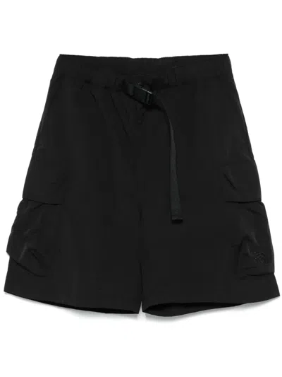 The North Face Belted Cargo Shorts In Black