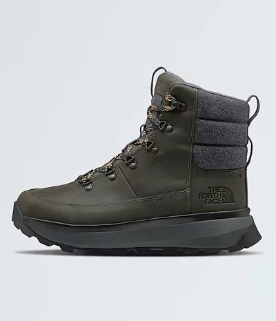 The North Face Bergen Nf0a8a9m Men's Us 8 Green Leather Waterproof Boots Khd1796