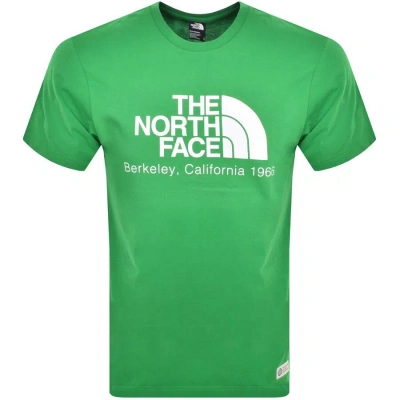 The North Face Berkeley California T Shirt Green