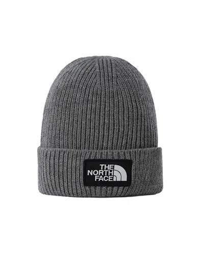 The North Face Berretto Con Logo Box Grigio
