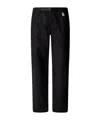 The North Face Stretch Nylon Pant With Elastic Waistband In Black