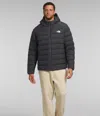 The North Face Big Aconcagua 3 Nf0a84kf Men's Black Hooded Jacket Size 5x Ncl447 In Black